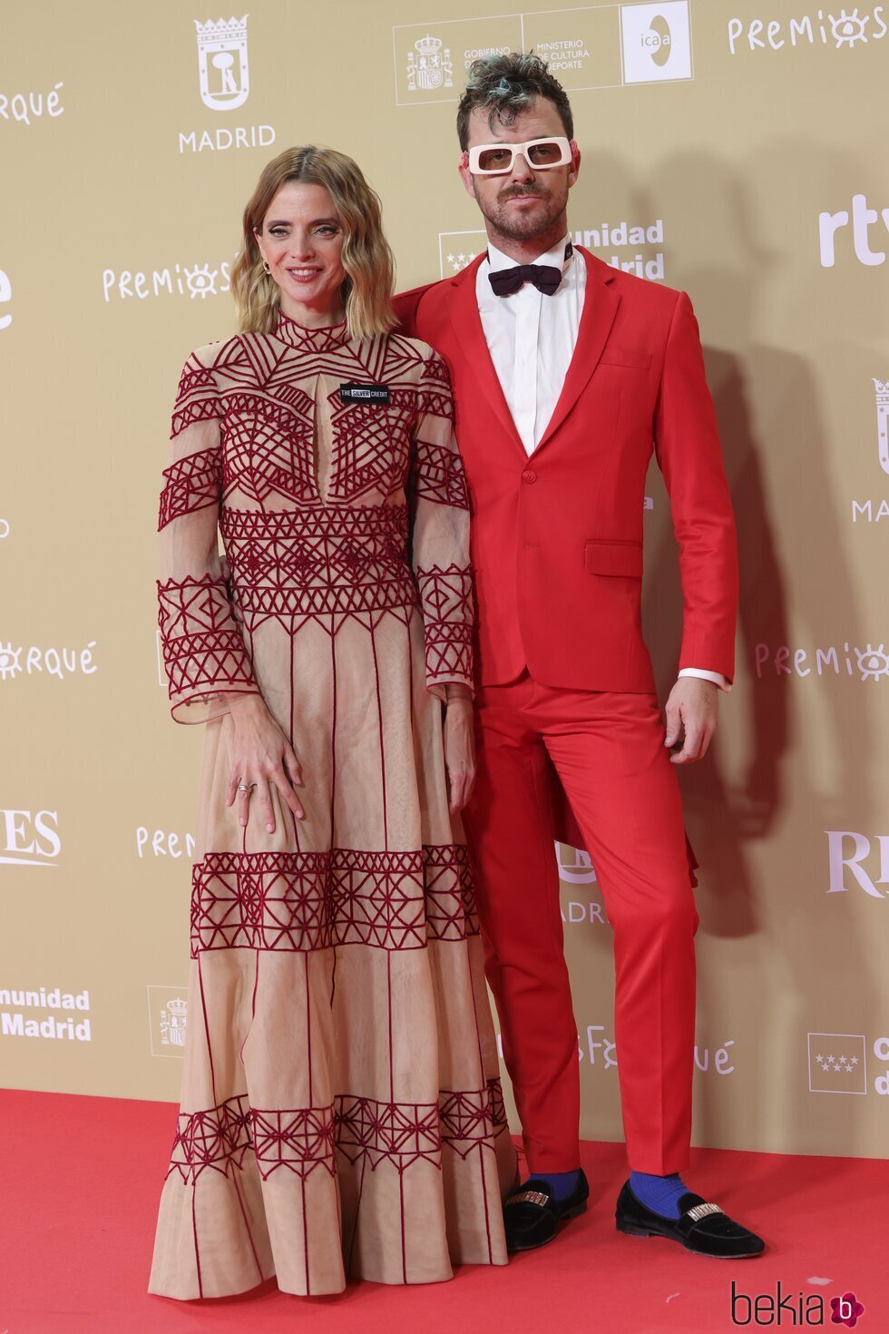 Macarena Gómez y Aldo Comas en los Premios Forqué 2024