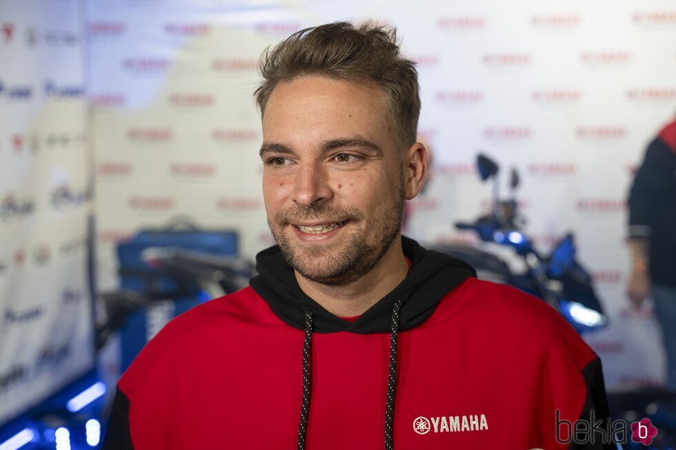 José María Almoguera en un evento de Yamaha