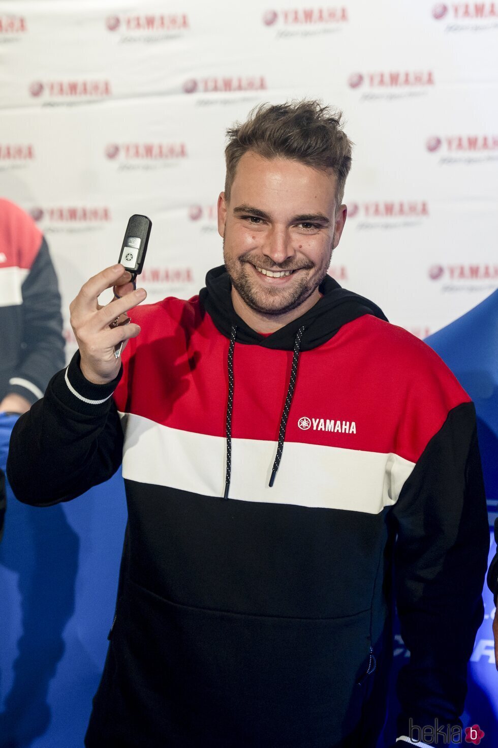 José María Almoguera en un evento de Yamaha en Madrid