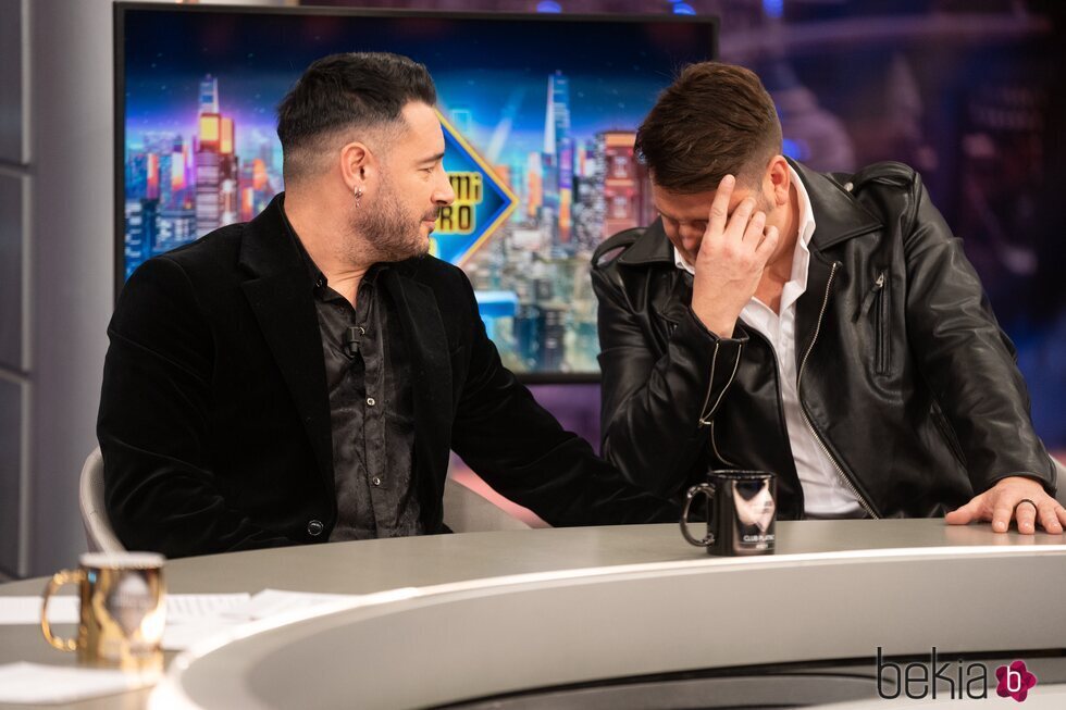 Lucas, de Andy y Lucas, rompe a llorar en 'El Hormiguero'