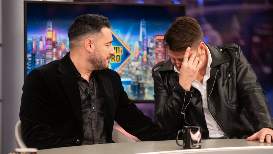 Lucas, de Andy y Lucas, rompe a llorar en 'El Hormiguero'