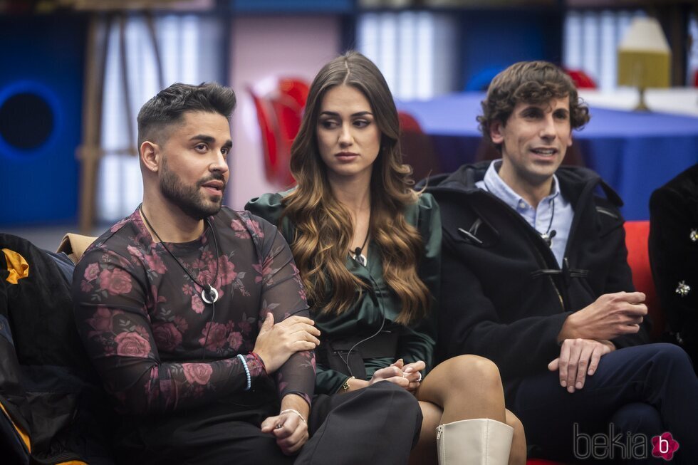 Miguel Frigenti, Maica y Óscar en la gala 5 de 'GH DÚO 3'