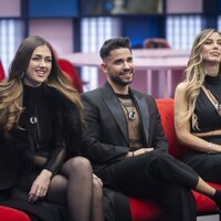 Maica, Miguel Frigenti y Romina en la gala 6 de 'GH DÚO 3'