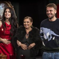 María Sánchez y su madre junto a José María Almoguera en la gala 7 de 'GH DÚO 3'