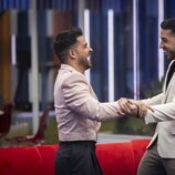 Miguel Frigenti y su novio Nua en la gala 7 de 'GH DÚO 3'