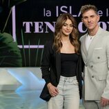 Sthefany y Tadeo en la rueda de prensa del final de 'La isla de las tentaciones 8'