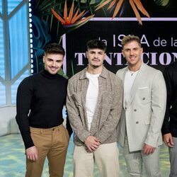 Los chicos de 'La isla de las tentaciones 8' en la rueda de prensa final