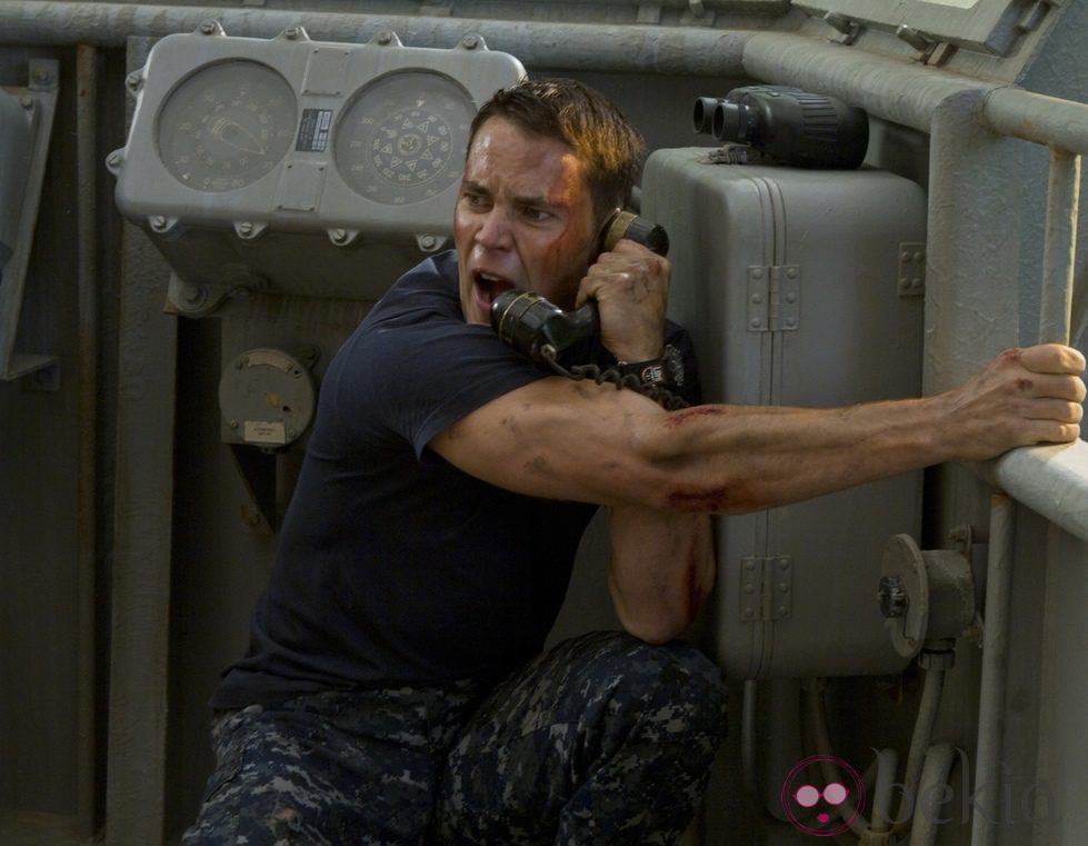 Taylor Kitsch en la película 'Battleship'