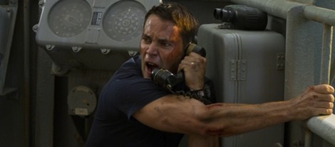 Taylor Kitsch en la película 'Battleship'