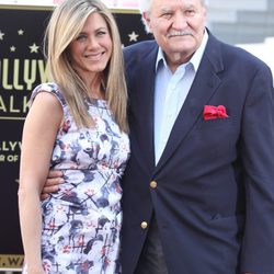 Jennifer Aniston y su padre John Aniston