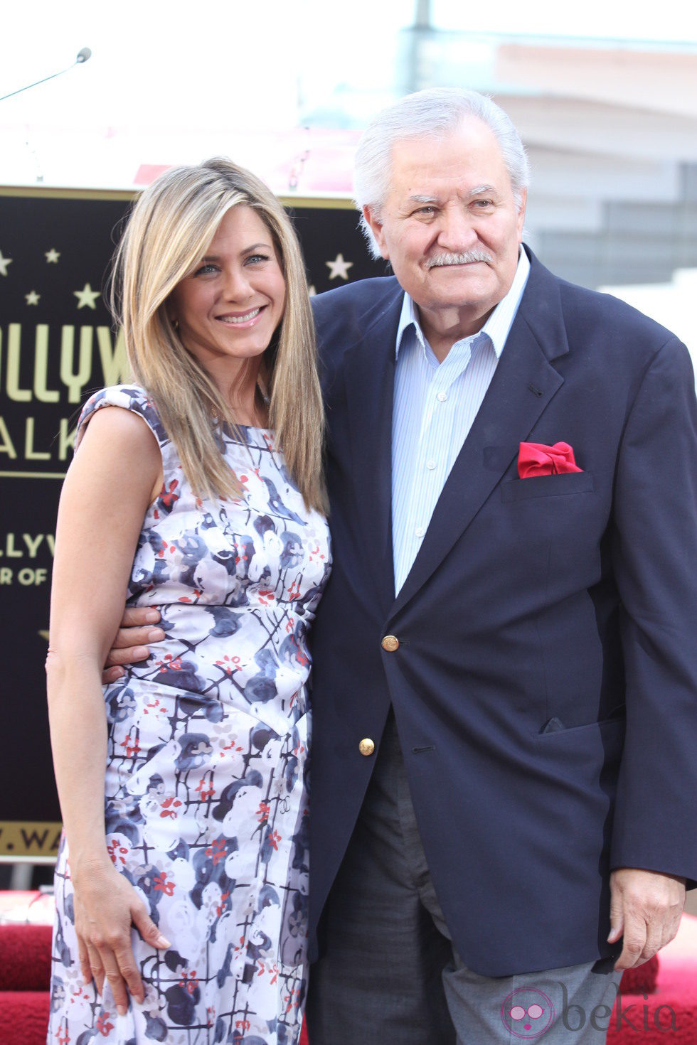 Jennifer Aniston y su padre John Aniston