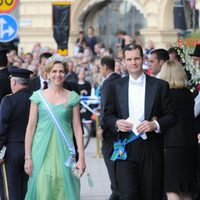 Los Duques de Palma en la boda de Victoria y Daniel de Suecia