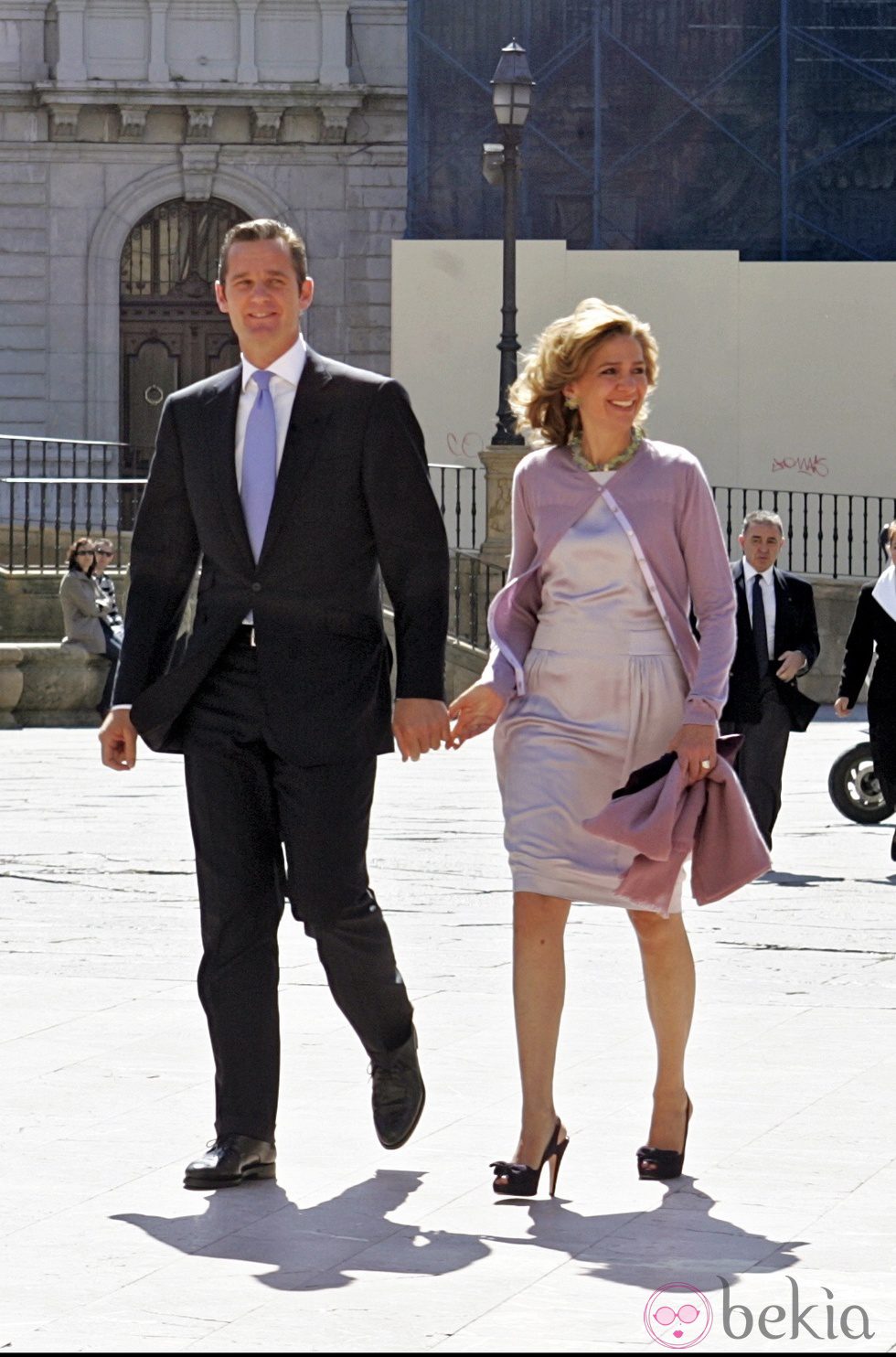 Iñaki Urdangarín y la Infanta Cristina en Oviedo