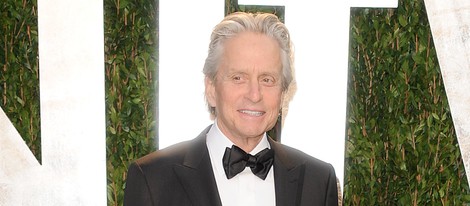 Michael Douglas en la fiesta Vanity Fair tras los Oscar 2012