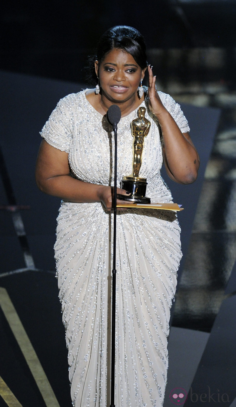 Octavia Spencer recoge su Oscar 2012 a Mejor Actriz de Reparto