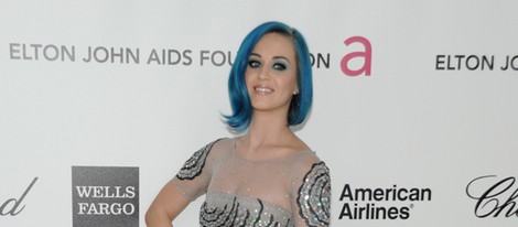 Katy Perry en la fiesta de Elton John tras los Oscar 2012