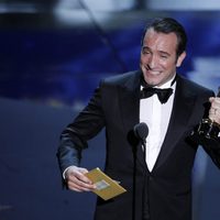 Jean Dujardin recoge su Oscar 2012 como Mejor Actor Principal