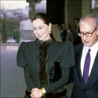 Isabel Preysler y Miguel Boyer el día de su boda