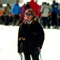 La Infanta Cristina en Baqueira Beret en 2002