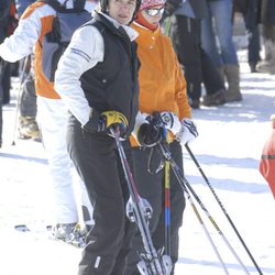 Las Infantas Elena y Cristina en Baqueira Beret