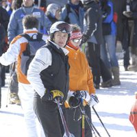 Las Infantas Elena y Cristina en Baqueira Beret