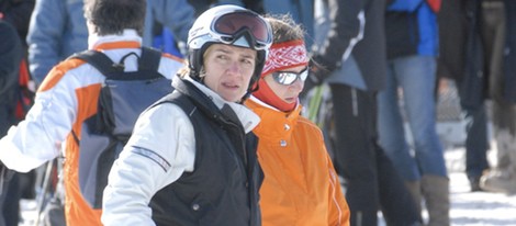 Las Infantas Elena y Cristina en Baqueira Beret