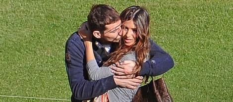 Sara Carbonero e Iker Casillas, muy felices