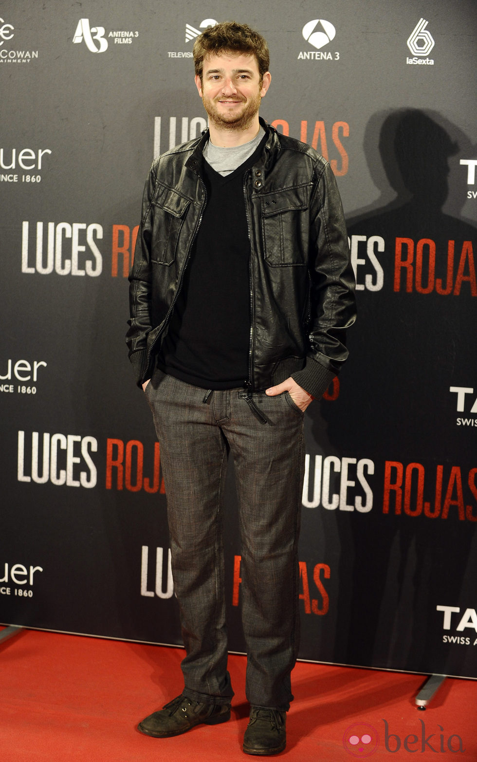 Gorka Otxoa en el estreno de 'Luces Rojas' en Madrid