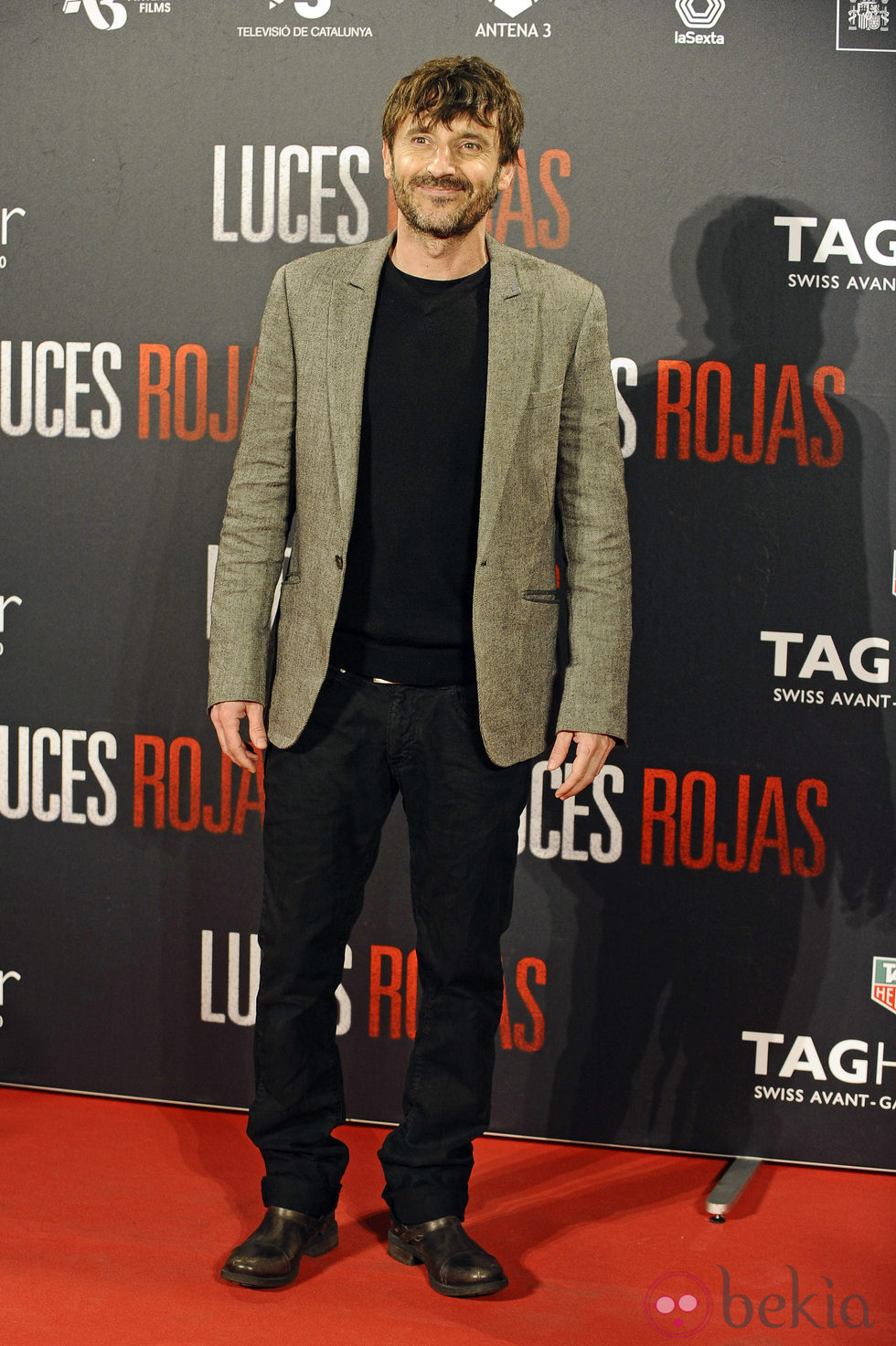 Carlos Chamarro en el estreno de 'Luces Rojas' en Madrid