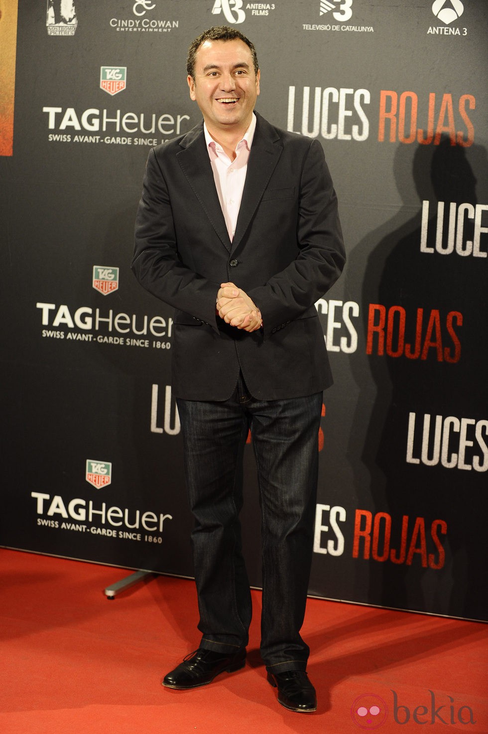 Roberto Brasero en el estreno de 'Luces Rojas' en Madrid