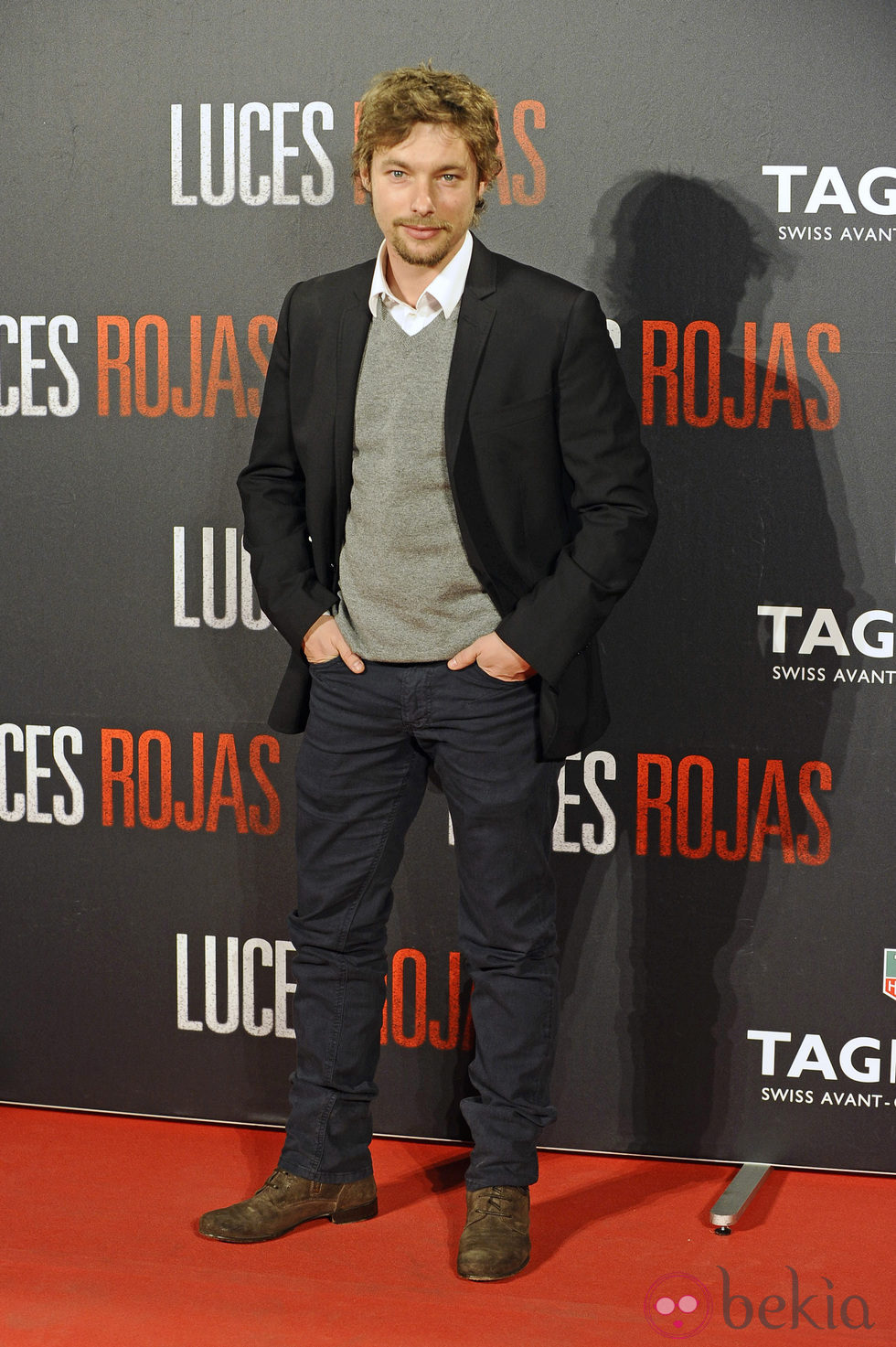 Jan Cornet en el estreno de 'Luces Rojas' en Madrid