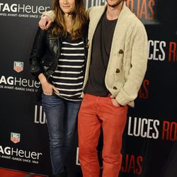 Guillermo Barrientos en el estreno de 'Luces Rojas' en Madrid