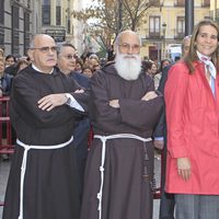 La Infanta Elena a su llegada al templo del Cristo de Medinaceli