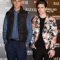 David Delfín y Pelayo en la fiesta de 'Harper's Bazaar' en Madrid