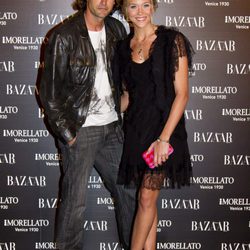 Patricia Montero y Álex Adrover en la fiesta de 'Harper's Bazaar' en Madrid