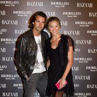 Patricia Montero y Álex Adrover en la fiesta de 'Harper's Bazaar' en Madrid