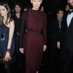 Tilda Swinton en la fiesta de Alber Elbaz para Lanvin