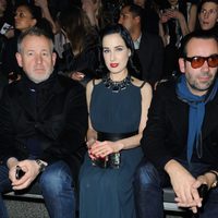 Dita Von Teese en la fiesta de Alber Elbaz para Lanvin