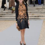 Olivia Palermo antes de acudir al front row de Alber Elbaz para Lanvin