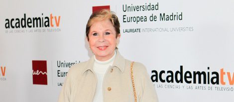 Lina Morgan en el homenaje a los 'Tesoros vivos de la televisión'