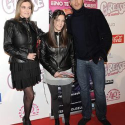 Darek y Susana Uribarri en el estreno de 'Grease'