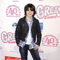 Daniel Avilés en el estreno de 'Grease'