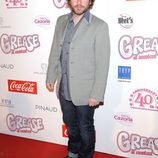 Daniel Huarte en el estreno de 'Grease'