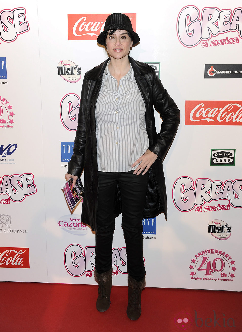 Beatriz Rico en el estreno de 'Grease'