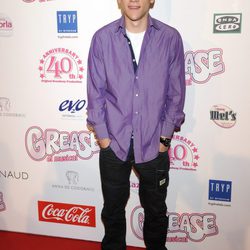 Jorge Jurado en el estreno de 'Grease'