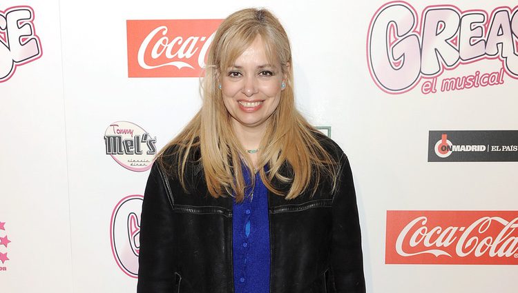 Emma Ozores en el estreno de 'Grease'