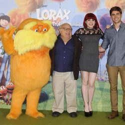 Angy, Zac Efron y Danny DeVito presentan 'The Lorax'