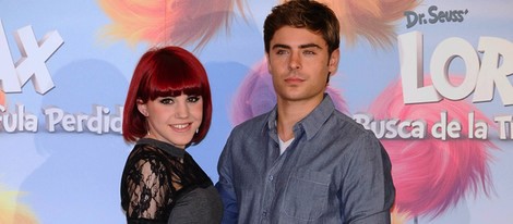 Angy Fernández y Zac Efron presentan 'The Lorax'