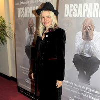 Lluvia Rojo en el estreno de 'Desaparecer'