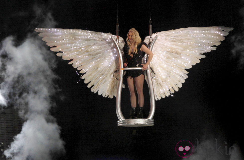 Britney Spears durante su gira 'Femme Fatale Tour 2012'